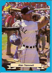 1988 Classic Blue Baseball Cards       231     Alan Trammell